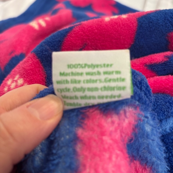 Vera Bradley Throw Blanket Art Poppies 80 x 50 - Picture 4 of 6